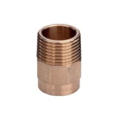 Муфта комбинированная с наружной резьбой Viega d76,1х2"1/2, бронза, фото 