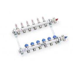 Коллекторные группы Rehau V2A HKV-D с расходамерами