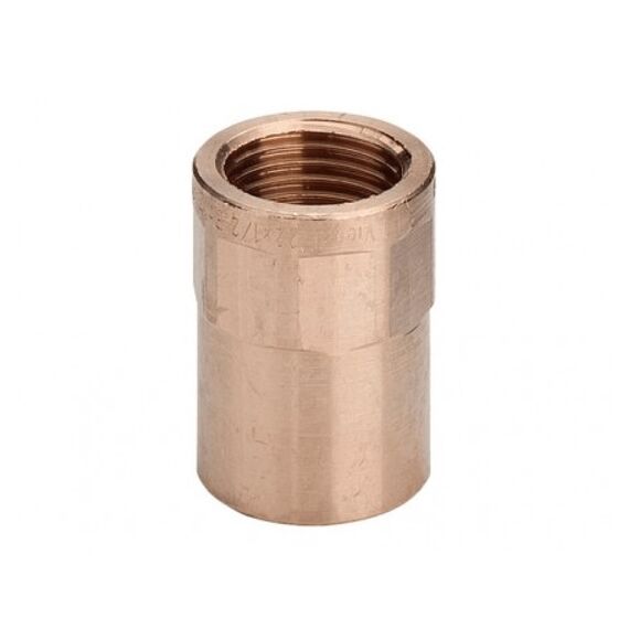 Переходная вставка с внутренней резьбой Viega d22х3/4", бронза, фото 