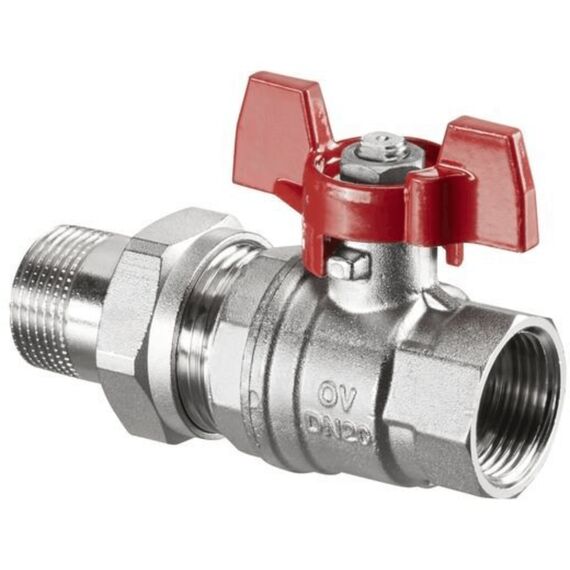 Кран шаровой с американкой 1/2"