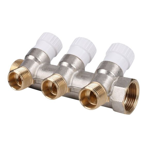 Коллектор STOUT 3/4", 3 отвода 1/2"