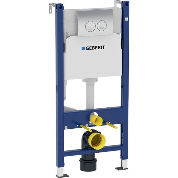 Инсталляция Geberit  Delta 21 Duofix для подвесного унитаза, фото 