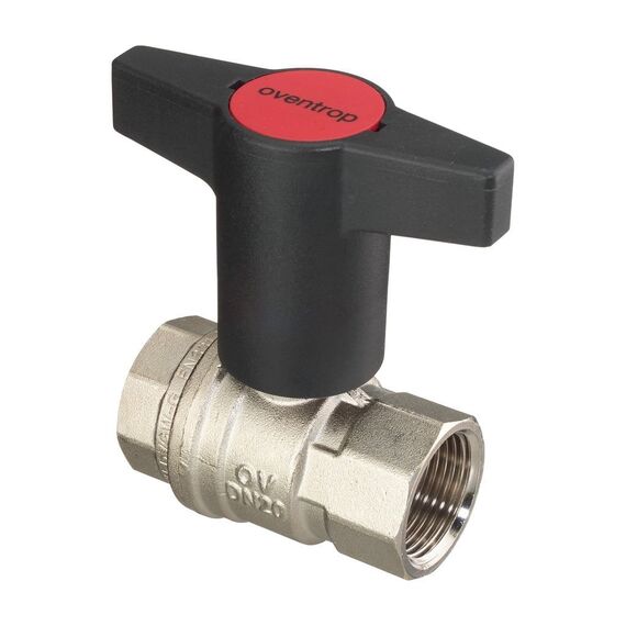 Кран Oventrop Optibal 1 1/4" ВВ,МАХОВИК ПЛАСТМАССОВЫЙ, УДЛИНЕННЫЙ, фото 