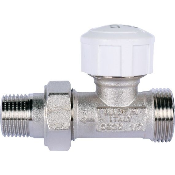 Клапан термостатический STOUT, прямой 1/2" х 3/4"ЕК