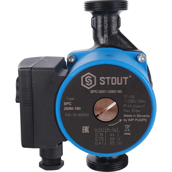 Циркуляционный насос STOUT 25/60-180