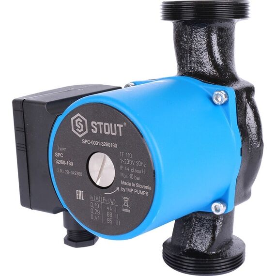 Циркуляционный насос STOUT 32/60-180, фото , изображение 2