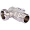 Кран шаровой угловой Stout для стиральных и посудомоечных машин3/4"x1/2", фото 